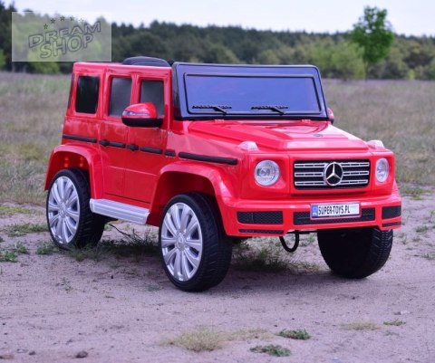 MERCEDES G500 NA AKUMULATOR MIĘKKIE KOŁA EVA, MIĘKKIE SIEDZENIE, LAKIEROWANY FULL OPCJA/JJ2077 MERCEDES G500 NA AKUMULATOR MIĘKKIE KOŁA EVA, MIĘKKIE SIEDZENIE, LAKIEROWANY FULL OPCJA/JJ2077