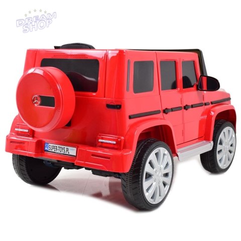MERCEDES G500 NA AKUMULATOR MIĘKKIE KOŁA EVA, MIĘKKIE SIEDZENIE, LAKIEROWANY FULL OPCJA/JJ2077 MERCEDES G500 NA AKUMULATOR MIĘKKIE KOŁA EVA, MIĘKKIE SIEDZENIE, LAKIEROWANY FULL OPCJA/JJ2077