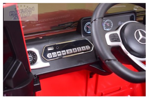MERCEDES G500 NA AKUMULATOR MIĘKKIE KOŁA EVA, MIĘKKIE SIEDZENIE, LAKIEROWANY FULL OPCJA/JJ2077 MERCEDES G500 NA AKUMULATOR MIĘKKIE KOŁA EVA, MIĘKKIE SIEDZENIE, LAKIEROWANY FULL OPCJA/JJ2077
