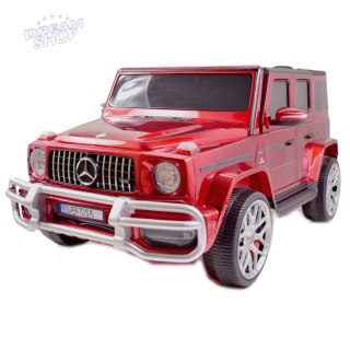 MERCEDES G63 AMG DLA 2 DZIECI, 24V, 4X4, MIĘKKIE KOŁA EVA, MIĘKKIE SIEDZENIE, LAKIER POLEROWANY FULL OPCJA/S-307