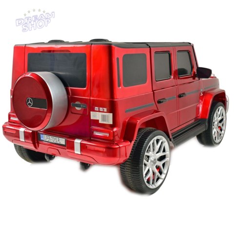 MERCEDES G63 AMG DLA 2 DZIECI, 24V, 4X4, MIĘKKIE KOŁA EVA, MIĘKKIE SIEDZENIE, LAKIER POLEROWANY FULL OPCJA/S-307 MERCEDES G63 AMG DLA 2 DZIECI, 24V, 4X4, MIĘKKIE KOŁA EVA, MIĘKKIE SIEDZENIE, LAKIER POLEROWANY FULL OPCJA/S-307
