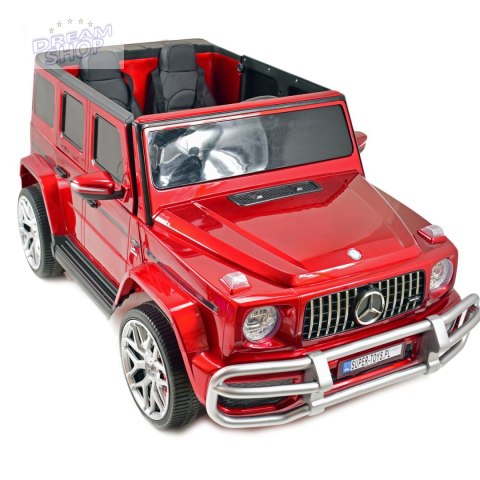 MERCEDES G63 AMG DLA 2 DZIECI, 24V, 4X4, MIĘKKIE KOŁA EVA, MIĘKKIE SIEDZENIE, LAKIER POLEROWANY FULL OPCJA/S-307 MERCEDES G63 AMG DLA 2 DZIECI, 24V, 4X4, MIĘKKIE KOŁA EVA, MIĘKKIE SIEDZENIE, LAKIER POLEROWANY FULL OPCJA/S-307