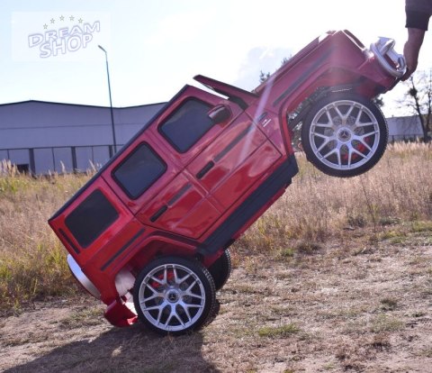 MERCEDES G63 AMG DLA 2 DZIECI, 24V, 4X4, MIĘKKIE KOŁA EVA, MIĘKKIE SIEDZENIE, LAKIER POLEROWANY FULL OPCJA/S-307 MERCEDES G63 AMG DLA 2 DZIECI, 24V, 4X4, MIĘKKIE KOŁA EVA, MIĘKKIE SIEDZENIE, LAKIER POLEROWANY FULL OPCJA/S-307