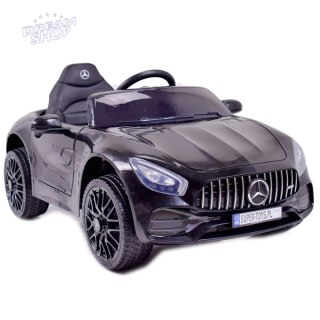 MERCEDES NA AKUMULATOR AMG GT, MIĘKKIE KOŁA EVA, MIĘKKIE SIEDZENIE/HL2588
