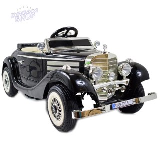 MERCEDES RETRO TYP 540K DLA DZIECKA I DLA RODZICA, MIĘKKIE KOŁA EVA, MIĘKKIE SIEDZENIE, FULL OPCJA/A200