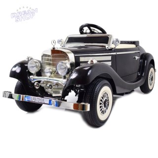 MERCEDES RETRO TYP 540K DLA DZIECKA I DLA RODZICA, MIĘKKIE KOŁA EVA, MIĘKKIE SIEDZENIE, FULL OPCJA/A200