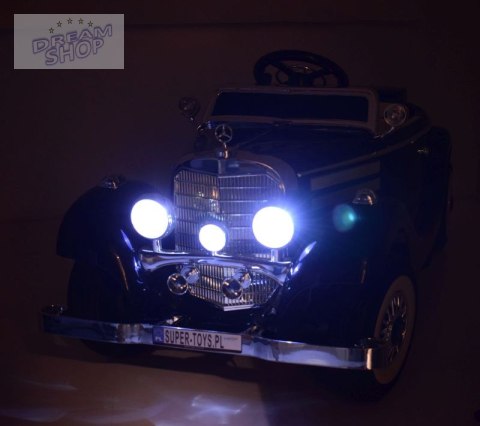MERCEDES RETRO TYP 540K DLA DZIECKA I DLA RODZICA, MIĘKKIE KOŁA EVA, MIĘKKIE SIEDZENIE, FULL OPCJA/A200 MERCEDES RETRO TYP 540K DLA DZIECKA I DLA RODZICA, MIĘKKIE KOŁA EVA, MIĘKKIE SIEDZENIE, FULL OPCJA/A200