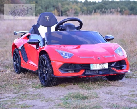 ORYGINALNE LAMBORGHINI AVENTADOR - WERSJA KARBON - MIĘKKIE KOŁA, MIĘKKIE SIEDZENIE, SUPER JAKOŚĆ/SX2018