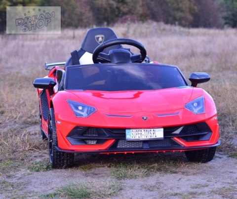 ORYGINALNE LAMBORGHINI AVENTADOR - WERSJA KARBON - MIĘKKIE KOŁA, MIĘKKIE SIEDZENIE, SUPER JAKOŚĆ/SX2018