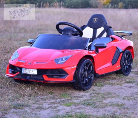 ORYGINALNE LAMBORGHINI AVENTADOR - WERSJA KARBON - MIĘKKIE KOŁA, MIĘKKIE SIEDZENIE, SUPER JAKOŚĆ/SX2018