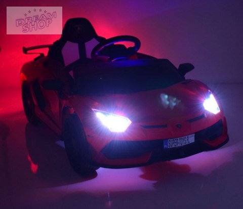 ORYGINALNE LAMBORGHINI AVENTADOR - WERSJA KARBON - MIĘKKIE KOŁA, MIĘKKIE SIEDZENIE, SUPER JAKOŚĆ/SX2018