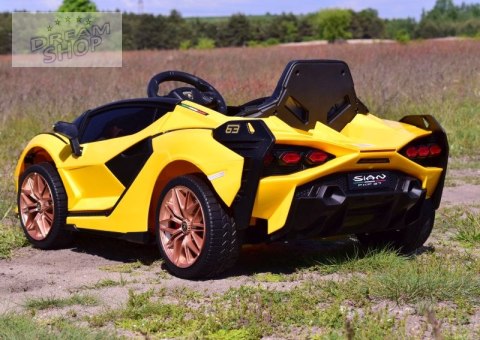 ORYGINALNE LAMBORGHINI SIAN, MIĘKKIE KOŁA, MIĘKKIE SIEDZENIE, FUNKCJA BUJANIA - FULL OPCJA /QLS6388 ORYGINALNE LAMBORGHINI SIAN, MIĘKKIE KOŁA, MIĘKKIE SIEDZENIE, FUNKCJA BUJANIA - FULL OPCJA /QLS6388