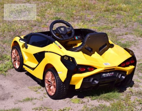 ORYGINALNE LAMBORGHINI SIAN, MIĘKKIE KOŁA, MIĘKKIE SIEDZENIE, FUNKCJA BUJANIA - FULL OPCJA /QLS6388 ORYGINALNE LAMBORGHINI SIAN, MIĘKKIE KOŁA, MIĘKKIE SIEDZENIE, FUNKCJA BUJANIA - FULL OPCJA /QLS6388