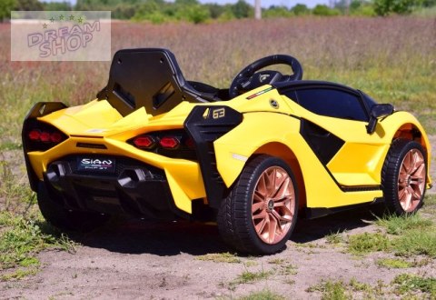 ORYGINALNE LAMBORGHINI SIAN, MIĘKKIE KOŁA, MIĘKKIE SIEDZENIE, FUNKCJA BUJANIA - FULL OPCJA /QLS6388 ORYGINALNE LAMBORGHINI SIAN, MIĘKKIE KOŁA, MIĘKKIE SIEDZENIE, FUNKCJA BUJANIA - FULL OPCJA /QLS6388