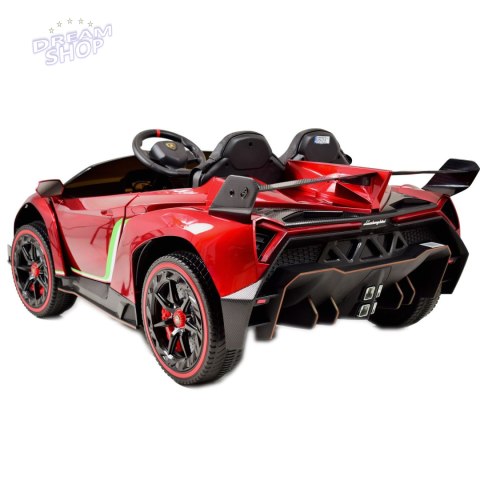 ORYGINALNE LAMBORGHINI VENENO NA AKUMULATOR, MIĘKKIE KOŁA, MIĘKKIE SIEDZENIE, LAKIER/XMX615 ORYGINALNE LAMBORGHINI VENENO NA AKUMULATOR, MIĘKKIE KOŁA, MIĘKKIE SIEDZENIE, LAKIER/XMX615