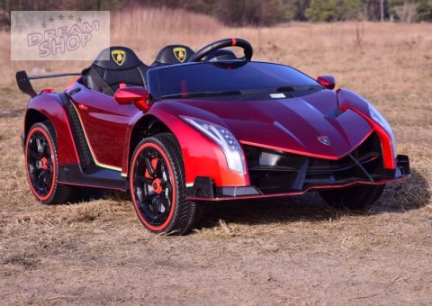 ORYGINALNE LAMBORGHINI VENENO NA AKUMULATOR, MIĘKKIE KOŁA, MIĘKKIE SIEDZENIE, LAKIER/XMX615 ORYGINALNE LAMBORGHINI VENENO NA AKUMULATOR, MIĘKKIE KOŁA, MIĘKKIE SIEDZENIE, LAKIER/XMX615