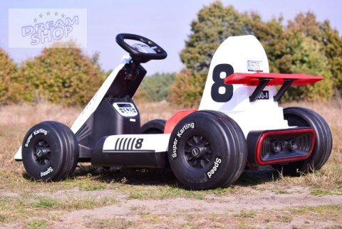 SZYBKI GOKART FANCY NA AKUMULATOR 12V, REGULOWANA - ROZSUWANA RAMA, SUPER ZABAWA\BDQ-8 SZYBKI GOKART FANCY NA AKUMULATOR 12V, REGULOWANA - ROZSUWANA RAMA, SUPER ZABAWA\BDQ-8