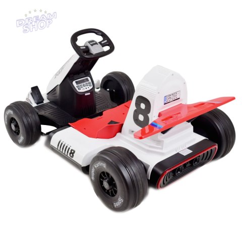 SZYBKI GOKART FANCY NA AKUMULATOR 12V, REGULOWANA - ROZSUWANA RAMA, SUPER ZABAWA\BDQ-8 SZYBKI GOKART FANCY NA AKUMULATOR 12V, REGULOWANA - ROZSUWANA RAMA, SUPER ZABAWA\BDQ-8