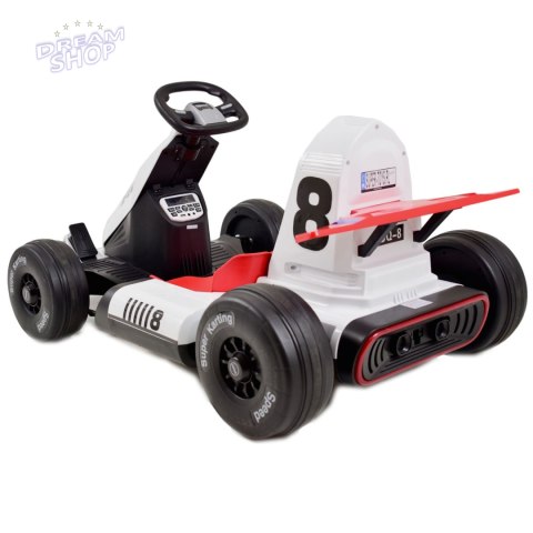 SZYBKI GOKART FANCY NA AKUMULATOR 12V, REGULOWANA - ROZSUWANA RAMA, SUPER ZABAWA\BDQ-8 SZYBKI GOKART FANCY NA AKUMULATOR 12V, REGULOWANA - ROZSUWANA RAMA, SUPER ZABAWA\BDQ-8