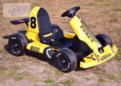 SZYBKI GOKART FANCY NA AKUMULATOR 12V, REGULOWANA - ROZSUWANA RAMA, SUPER ZABAWA\BDQ-8 SZYBKI GOKART FANCY NA AKUMULATOR 12V, REGULOWANA - ROZSUWANA RAMA, SUPER ZABAWA\BDQ-8