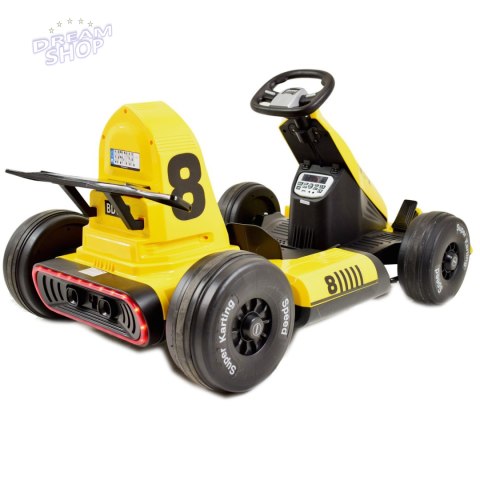 SZYBKI GOKART FANCY NA AKUMULATOR 12V, REGULOWANA - ROZSUWANA RAMA, SUPER ZABAWA\BDQ-8 SZYBKI GOKART FANCY NA AKUMULATOR 12V, REGULOWANA - ROZSUWANA RAMA, SUPER ZABAWA\BDQ-8