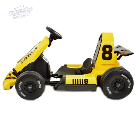 SZYBKI GOKART FANCY NA AKUMULATOR 12V, REGULOWANA - ROZSUWANA RAMA, SUPER ZABAWA\BDQ-8 SZYBKI GOKART FANCY NA AKUMULATOR 12V, REGULOWANA - ROZSUWANA RAMA, SUPER ZABAWA\BDQ-8
