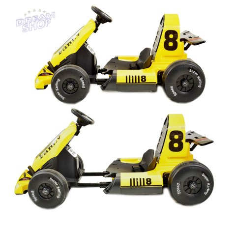 SZYBKI GOKART FANCY NA AKUMULATOR 12V, REGULOWANA - ROZSUWANA RAMA, SUPER ZABAWA\BDQ-8 SZYBKI GOKART FANCY NA AKUMULATOR 12V, REGULOWANA - ROZSUWANA RAMA, SUPER ZABAWA\BDQ-8