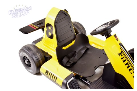 SZYBKI GOKART FANCY NA AKUMULATOR 12V, REGULOWANA - ROZSUWANA RAMA, SUPER ZABAWA\BDQ-8 SZYBKI GOKART FANCY NA AKUMULATOR 12V, REGULOWANA - ROZSUWANA RAMA, SUPER ZABAWA\BDQ-8