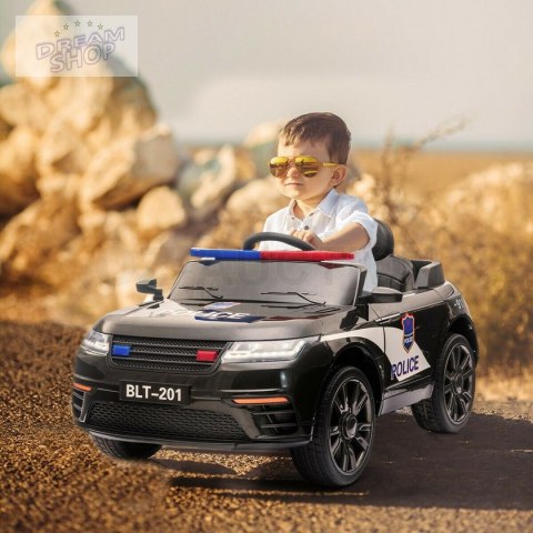 AUTO NA AKUMULATOR NAJNOWSZA POLICJA, KOGUTY, DŹWIĘKI, PILOT/BLT-201 AUTO NA AKUMULATOR NAJNOWSZA POLICJA, KOGUTY, DŹWIĘKI, PILOT/BLT-201
