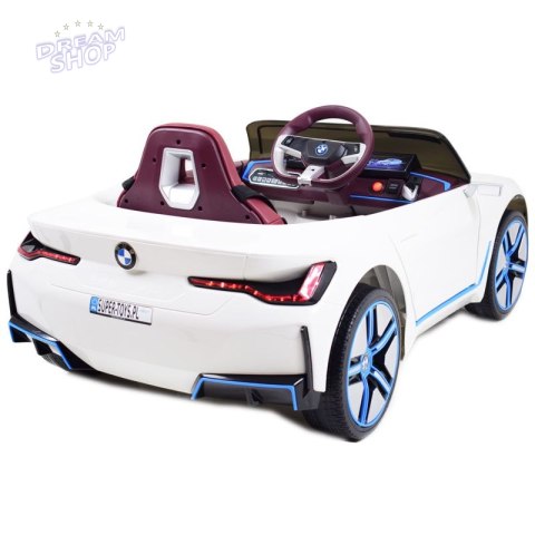 BMW i4 NA AKUMULATOR, PEŁNA WERSJA Z WALIZKĄ/JE1009 BMW i4 NA AKUMULATOR, PEŁNA WERSJA Z WALIZKĄ/JE1009