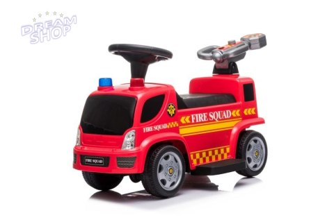 JEŹDZIK NA AKUMULATOR STRAŻ POŻARNA Z ARMATKĄ I BAŃKAMI/GTS-6688-A