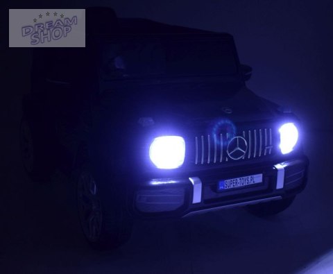 MERCEDES G63 NA AKUMULATOR MIĘKKIE KOŁA EVA, MIĘKKIE SIEDZENIE, FULL OPCJA/S-306 MERCEDES G63 NA AKUMULATOR MIĘKKIE KOŁA EVA, MIĘKKIE SIEDZENIE, FULL OPCJA/S-306