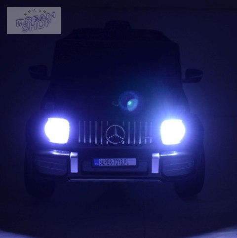 MERCEDES G63 NA AKUMULATOR MIĘKKIE KOŁA EVA, MIĘKKIE SIEDZENIE, FULL OPCJA/S-306 MERCEDES G63 NA AKUMULATOR MIĘKKIE KOŁA EVA, MIĘKKIE SIEDZENIE, FULL OPCJA/S-306