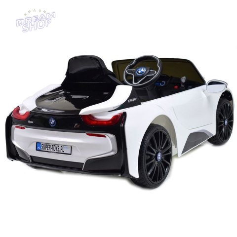 ORYGINALNE BMW I8 - MIĘKKIE KOŁA, MIĘKKIE SIEDZENIE/JE1001 ORYGINALNE BMW I8 - MIĘKKIE KOŁA, MIĘKKIE SIEDZENIE/JE1001