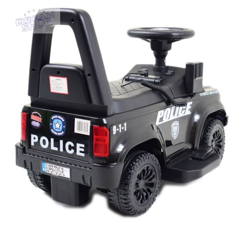 SAMOCHÓD NA AKUMULATOR POLICJA - DŹWIĘKI ŚWIATŁA, MEGAFON/QLS993D SAMOCHÓD NA AKUMULATOR POLICJA - DŹWIĘKI ŚWIATŁA, MEGAFON/QLS993D