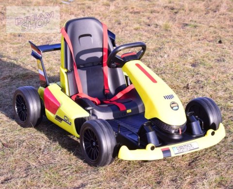 SZYBKI GOKART NA AKUMULATOR 12 V, CZUJNIK ANTYKOLIZYJNY/XMX-619