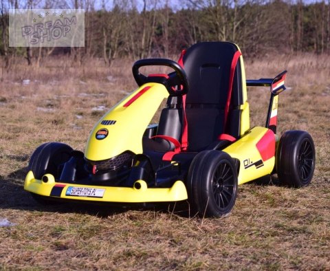 SZYBKI GOKART NA AKUMULATOR 12 V, CZUJNIK ANTYKOLIZYJNY/XMX-619