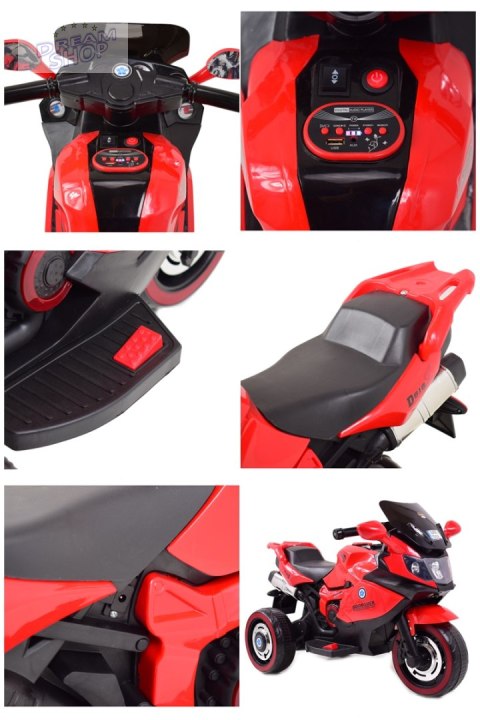 DUŻY MOTOR ŚCIGACZ STRONG 2 EXCLUSIVE, ŚWIECĄCE KOŁA/DLX518 DUŻY MOTOR ŚCIGACZ STRONG 2 EXCLUSIVE, ŚWIECĄCE KOŁA/DLX518