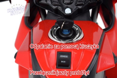 DUŻY MOTOR ŚCIGACZ Z SYMULACJĄ WYDECHU, MIĘKKIE KOŁA STRONG 2 EXCLUSIVE/6288A DUŻY MOTOR ŚCIGACZ Z SYMULACJĄ WYDECHU, MIĘKKIE KOŁA STRONG 2 EXCLUSIVE/6288A