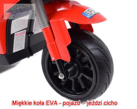 DUŻY MOTOR ŚCIGACZ Z SYMULACJĄ WYDECHU, MIĘKKIE KOŁA STRONG 2 EXCLUSIVE/6288A DUŻY MOTOR ŚCIGACZ Z SYMULACJĄ WYDECHU, MIĘKKIE KOŁA STRONG 2 EXCLUSIVE/6288A