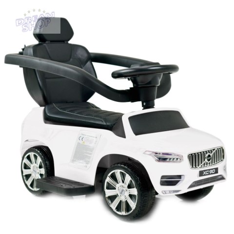 JEŹDZIK, PCHACZ, ODPYCHACZ VOLVO XC90, MIĘKKIE SIEDZENIE, DASZEK ,DŹWIĘKI/DKP02C