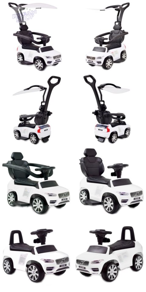 JEŹDZIK, PCHACZ, ODPYCHACZ VOLVO XC90, MIĘKKIE SIEDZENIE, DASZEK ,DŹWIĘKI/DKP02C