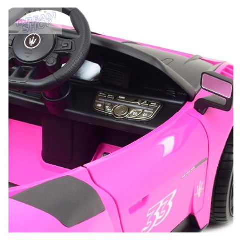 MASERATI GT2 NA AKUMULATOR, MIEKIE KOŁA, MIĘKKIE SIEDZENIE SUPER POJAZD/QLS-8601