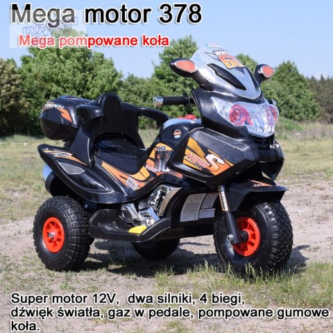 MEGA MOTOR 4 BIEGI,2 SILNIKI STRONG 2,OPARCIE, POMPOWANE KOŁA/ PB-378 MEGA MOTOR 4 BIEGI,2 SILNIKI STRONG 2,OPARCIE, POMPOWANE KOŁA/ PB-378