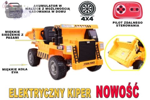 MEGA WYWROTKA NA AKUMULATOR 4X4 Z ELEKTRYCZNYM KIPREM/JS3198 MEGA WYWROTKA NA AKUMULATOR 4X4 Z ELEKTRYCZNYM KIPREM/JS3198