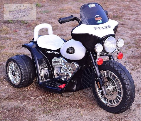 MOTOR POLICYJNY - PIERWSZY MOTOREK DLA DZIECKA, 3 KOŁOWY/JT568