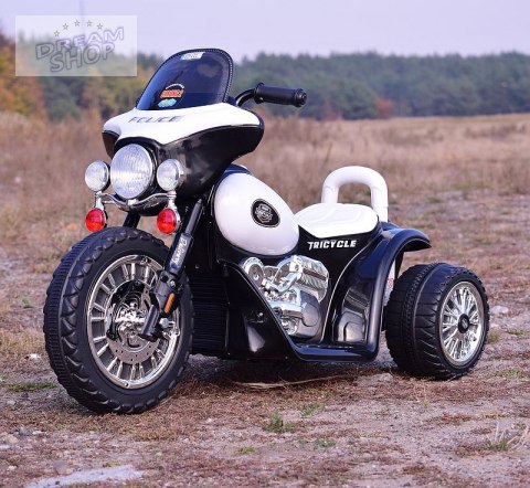 MOTOR POLICYJNY - PIERWSZY MOTOREK DLA DZIECKA, 3 KOŁOWY/JT568