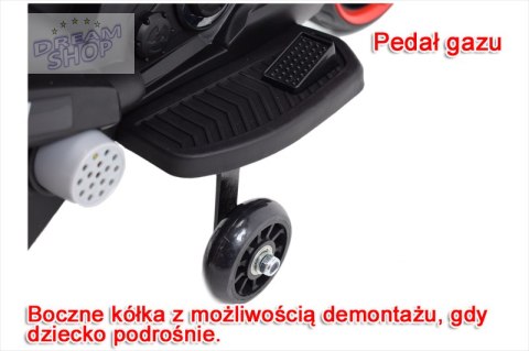 MOTOR ŚCIGACZ POWER 158 - PIERWSZY MOTOREK DLA DZIECKA, MIĘKKIE SIEDZENIE, MIĘKKIE KOŁA EVA/LQ158 MOTOR ŚCIGACZ POWER 158 - PIERWSZY MOTOREK DLA DZIECKA, MIĘKKIE SIEDZENIE, MIĘKKIE KOŁA EVA/LQ158