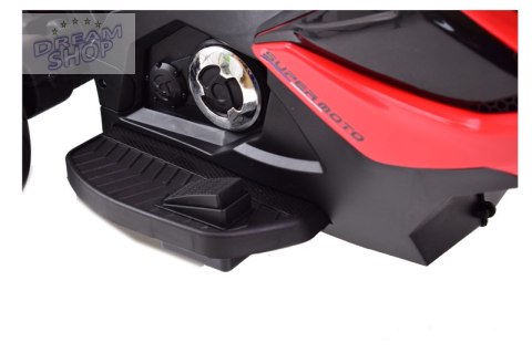 MOTOR ŚCIGACZ POWER - MIĘKKIE KOŁA, MIĘKKIE SIEDZENIE/LQ168A