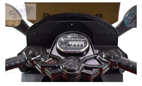 MOTOR ŚCIGACZ POWER - MIĘKKIE KOŁA, MIĘKKIE SIEDZENIE/LQ168A